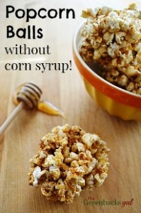 Sweet and Spicey Popcorn Balls - Dairy Free, NO Corn Syrup