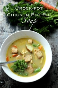 Chicken Pot Pie Soup  - Dairy Free