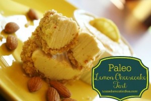 Paleo Lemon Cheesecake Tart