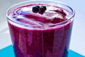 Wild Blueberry Kefir Smoothie - Dairy Free