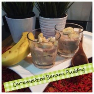 Carmelized Banana Pudding - Dairy Free